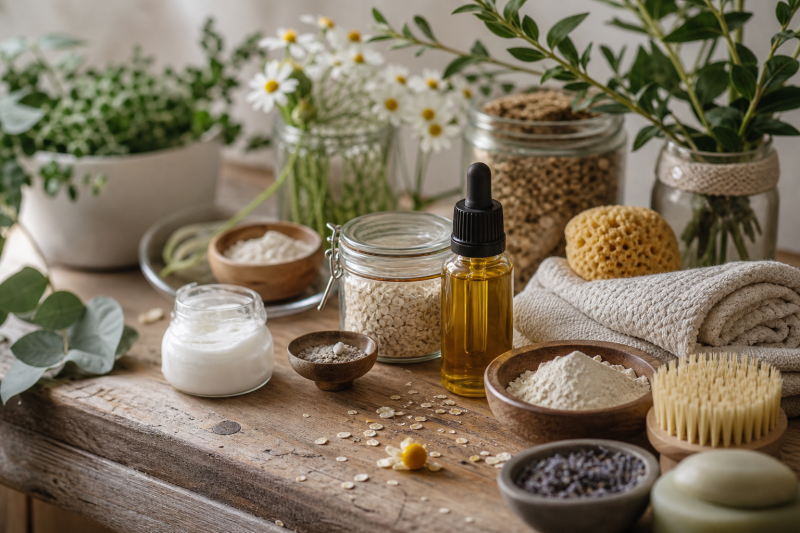 Naturprodukte im Haushalt: Leitfaden für pflanzliche Körperpflege